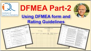 FMEA Part2 How to use DFMEA form and Rating Guidelines [upl. by Kitty]