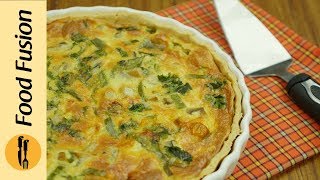 Chicken Quiche Recipe By Food Fusion [upl. by Mitran]