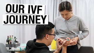 OUR ENTIRE IVF JOURNEY Success after 2 cycles  3 transfers Australia [upl. by Suqram]