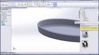 SolidWorks Casserole Dish [upl. by Esra]