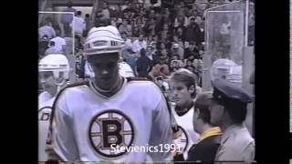 October 7 1995 New York Islanders at Boston Bruins UPN 30 Boston Broadcast [upl. by Merrile179]