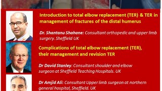 Current Concept Update Elbow Arthroplasty [upl. by Ydurt]