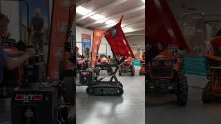 Showing off the new Slanetrac HT1000 Petrol Track Dumper in our showroom [upl. by Amer]