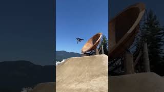 MTB Slopestyle lands in Whistler 🔥 [upl. by Stinky]