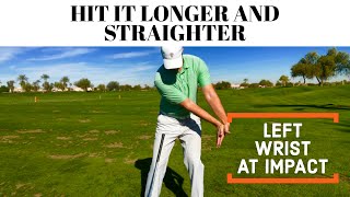 LEFT WRIST AT IMPACT  HIT IT LONGER AND STRAIGHTER  Jared Danford Golf [upl. by Sunev]