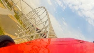 Formula Rossa POV  Worlds Fastest Roller Coaster Ferrari World Abu Dhabi UAE Onride [upl. by Ainevuol]