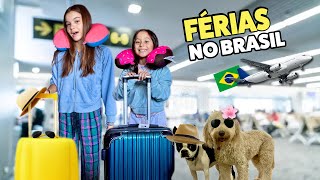 VIAGEM DE FERIAS COM MINHA FAMILIA Nossa Rotina Antes de Viajar [upl. by Ettennaj]