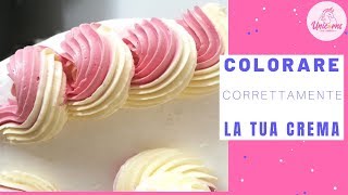 Come colorare la crema CORRETTAMENTE  UnicornsEatCookies [upl. by Leonie]