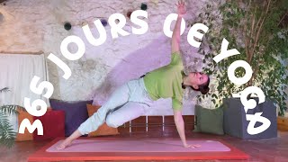 365 Jours de Yoga avec Marie  S01E061  Vasisthasana  la planche latérale  15min quotidiennes [upl. by Su]