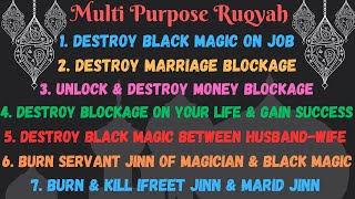 MultiPurpose Ruqyah for Blockage in Marriage Money Life  Black Magic between Husband amp Wife [upl. by Artined512]