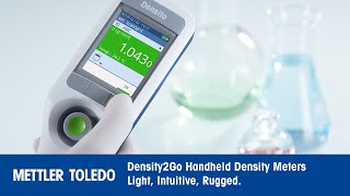 Density2Go Handheld Density Meters Light Intuitive Rugged [upl. by Aihsekram]