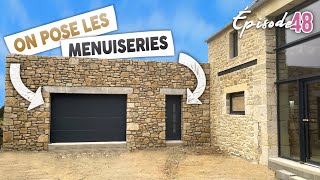 ON POSE LES MENUISERIES  EP48  rénovation grange [upl. by Haletta133]