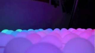 RGB LED Plasma Wall First Segment [upl. by Annavoig437]