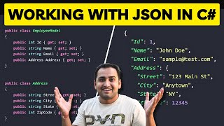 Serialization and Deserialization in C using SystemTextJson  Complete Course [upl. by Aronas599]