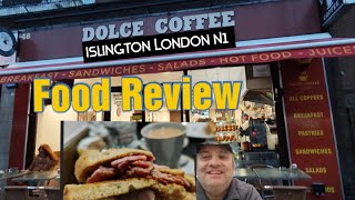 Dolce Coffee Bacon Sandwich English Tea Food Review Islington London N1 london [upl. by Keefer]