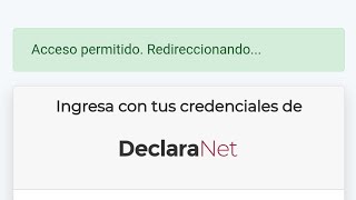 como restablecer contraseña DECLARANET 2022 [upl. by Aisekal]