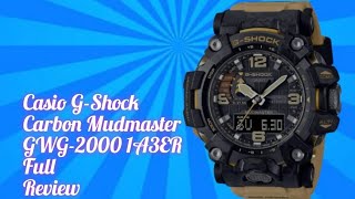 New Casio GShock Mudmaster GWG2000  Full review  worth the upgrade from the 1000 [upl. by Soisatsana468]