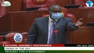 Junet Mohamed raises concern with the older MPs in the chambers during proceedings [upl. by Trust696]