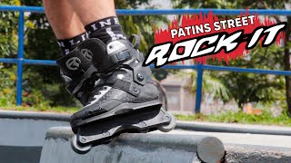 PATINS STREET FIBRA DE CARBONO ROCKIT [upl. by Aznarepse]