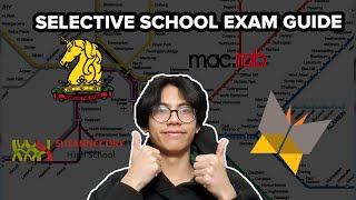 Old Format Selective School Exam Guide Victoria MHS MGHS SCHS NHS [upl. by Cadmarr571]