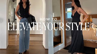 HOW TO MAKE YOUR OUTFITS BETTER  elevate your daily style ✨ [upl. by Oinotnaesoj]