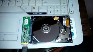 Seagate Momentus 54005 320GB HDD failure [upl. by Selene]