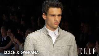 【ELLE TV JAPAN】DOLCE amp GABBANA Mens2012 SS [upl. by Sigler994]