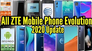 All ZTE Mobile Phone Evolution 2009 To 2020 [upl. by Ettenad]