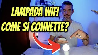 LAMPADINE SMART WIFI AIGOSTAR COME CONNETTERLE CORRETTAMENTE [upl. by Airual253]