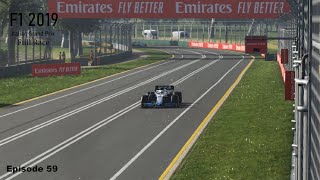 F1 2019  Italian Grand Prix Episode 59  Full Race [upl. by Miltie920]