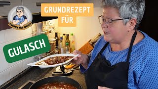 Grundrezept für Gulasch [upl. by Aloel484]