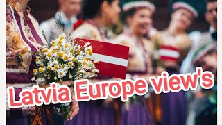 Latvia Europe views from india latvia eruope travel viral vlog ytstudio russia [upl. by Nevaj]