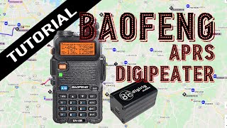 Baofeng APRS Digipeater  Digirig Soundcard [upl. by Royo]