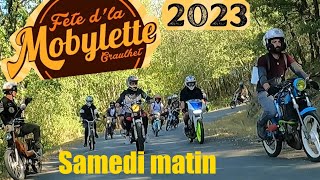 Graulhet fête de la mobylette 2023 samedi matin [upl. by Flita]