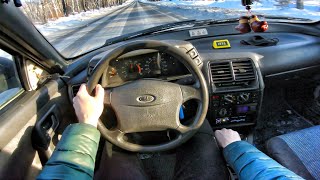 2004 LADA 2110 15 MT  POV TEST DRIVE [upl. by Maclean]