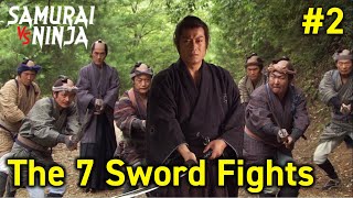 The 7 sword fights Full Episode 2  SAMURAI VS NINJA  English Sub [upl. by Delfeena]