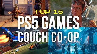 15 Best Couch CoOp Games On PS5  2 Player SplitScreen Games PART 1 [upl. by Thinia401]