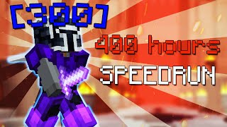 The 400 hours speedrun Hypixel skyblock [upl. by Serene]