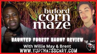 BUFORD CORN MAZE HAUNT REVIEW 2022 [upl. by Goldenberg]