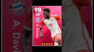 How To Train 98 RATED A Davies In Efootball 24 davies efootball short pes ytshorts viral lb [upl. by Nosreve]