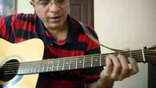 Nenjukkul Peidhidum Intro Lead guitar lesson by Suresh [upl. by Gildas971]