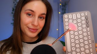 ASMR 😴 Sonidos muy Cosquillosos para dormir susurros tapping brushing [upl. by Musa]