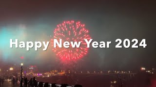 New Year’s Eve 2024 Fireworks in Toronto Canada  Niagara Falls Celebration ♥️ [upl. by Marvin]