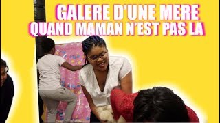 GALERE DUNE MERE  QUAND MAMAN NEST PAS LA SAKINAFAMILY [upl. by Yboc]