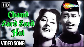 Chand Zard Zard Hai  Dev Anand Madhubala  Asha Bhosle Hit Song  Jaali Note 1960  60s Song [upl. by Ynaffi576]