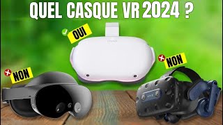 5 meilleurs casques VR pour 2024 HTC Vive Oculus Rift PSVR [upl. by Cam]