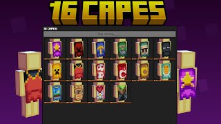 16 hive styled Minecraft custom capes  PCIOS [upl. by Delisle]