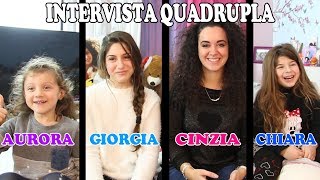 INTERVISTA QUADRUPLA  Un Anno Dopo [upl. by Irallih]