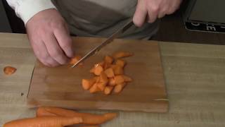 How to cut oblique cut carrots [upl. by Tova630]