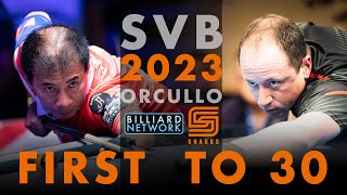 2023  Shane Van Boening v Denis Orcollo  Race to 30  10 Ball [upl. by Jumbala]